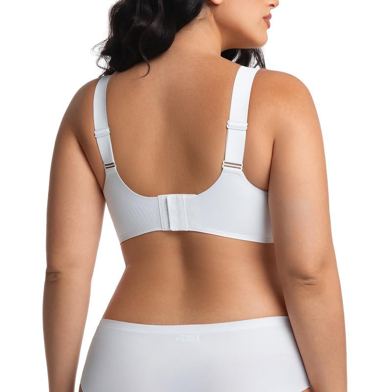 Plus Size Fashion Lingerie: Wireless Seamless Bra Full Coverage Comfortable Wireless Padded Bras Comfort Push-Up T-Shirt Bra for Everyday Lingerie