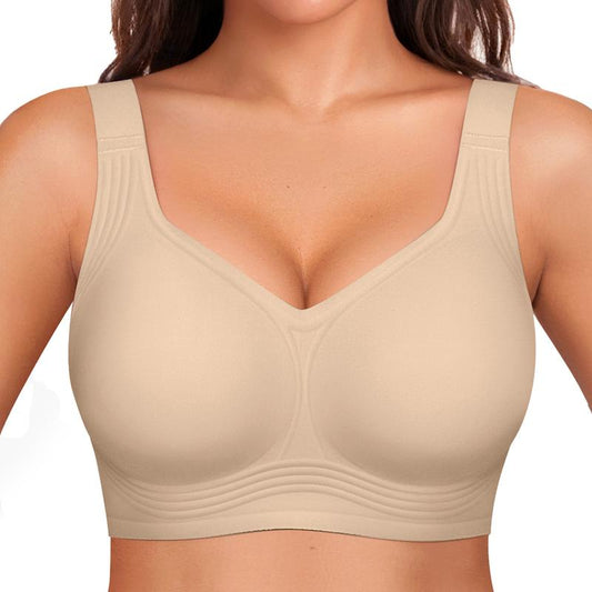 OEAK Women's Comfortable Wireless Padded Bras - Ultimate Full Coverage Support for Everyday Wear